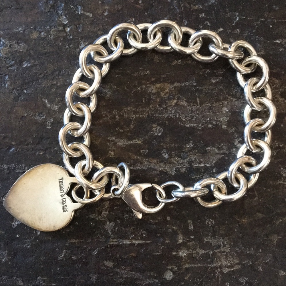 Authentic Tiffany & Co. heart bracelet